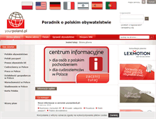 Tablet Screenshot of es.yourpoland.pl